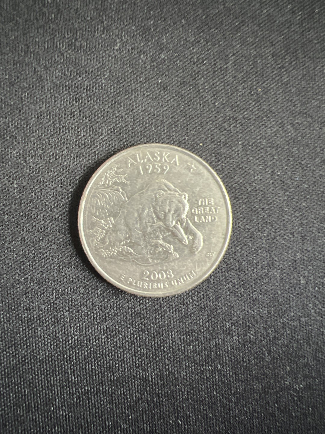 泡泡堂第二期 世界硬币专场，全场20包邮 美国州币阿拉斯加熊