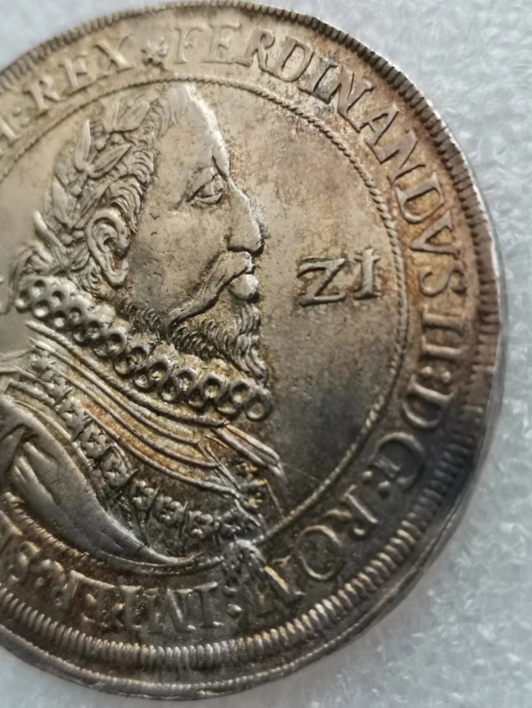 瓶子🏺第43期拍卖会 神圣罗马帝国1621年斐迪南二世1泰勒大银币 稀少版