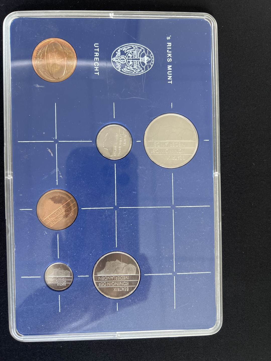 泡泡堂第二期 世界硬币专场，全场20包邮 荷兰1984年套币