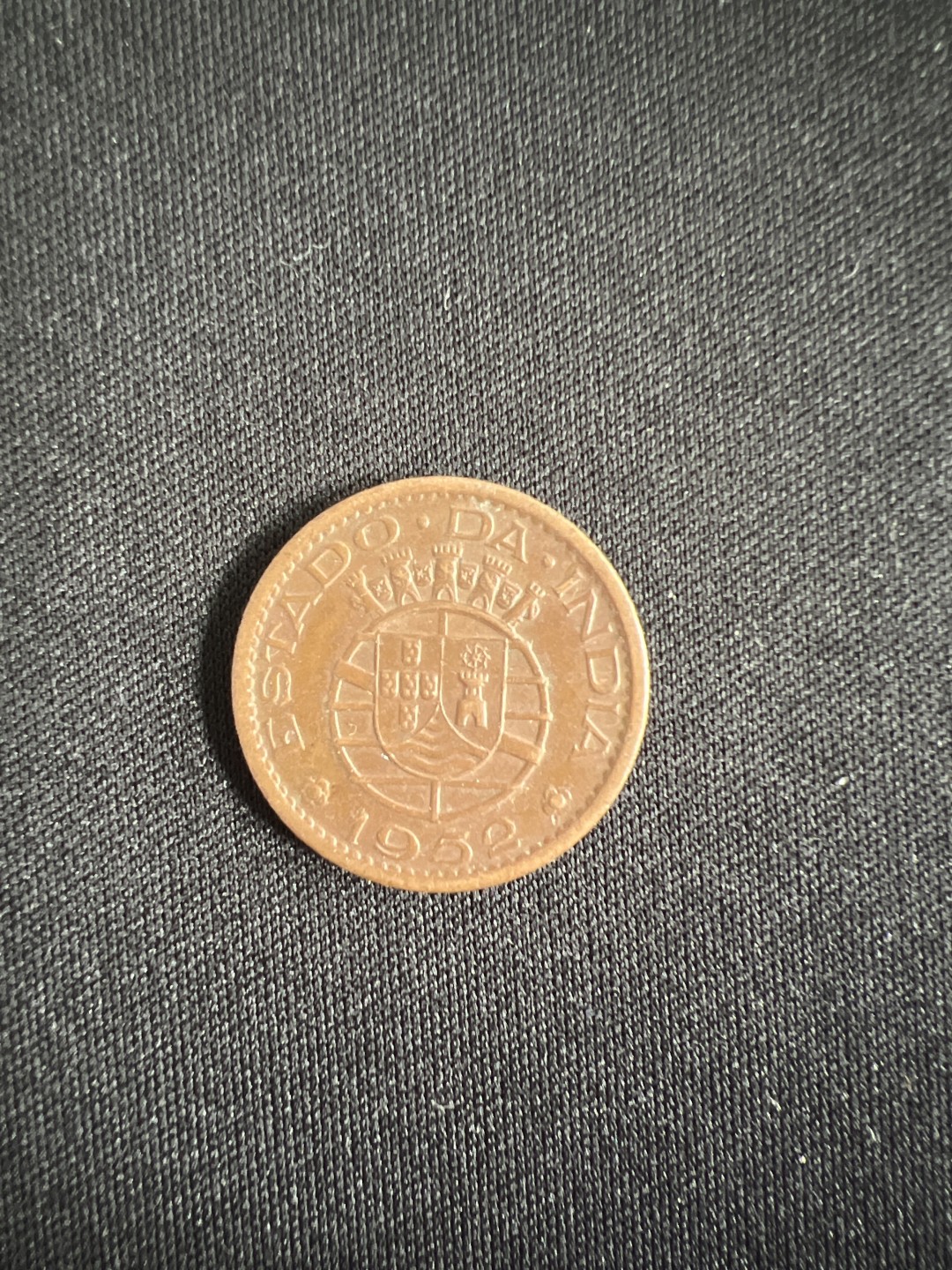 泡泡堂第二期 世界硬币专场，全场20包邮 葡属印度1952年一唐哥