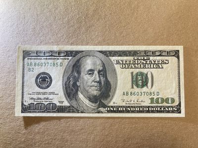 《张总收藏》61期——冠军外币 美国100美元 UNC 1996年版大头美元