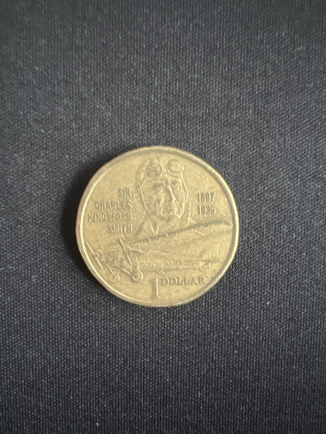 泡泡堂第二十二期  世界硬币纪念章专场（全场20包邮） 澳大利亚1997年一刀纪念币