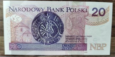 《张总收藏》61期——冠军外币 波兰20兹罗提 稀少首发AA冠 无47靓号全新UNC 2012年