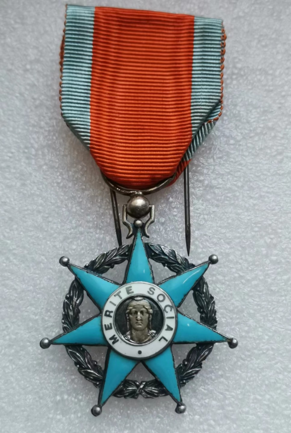 瓶子🏺第43期拍卖会 法国骑士级社会功勋银质勋章