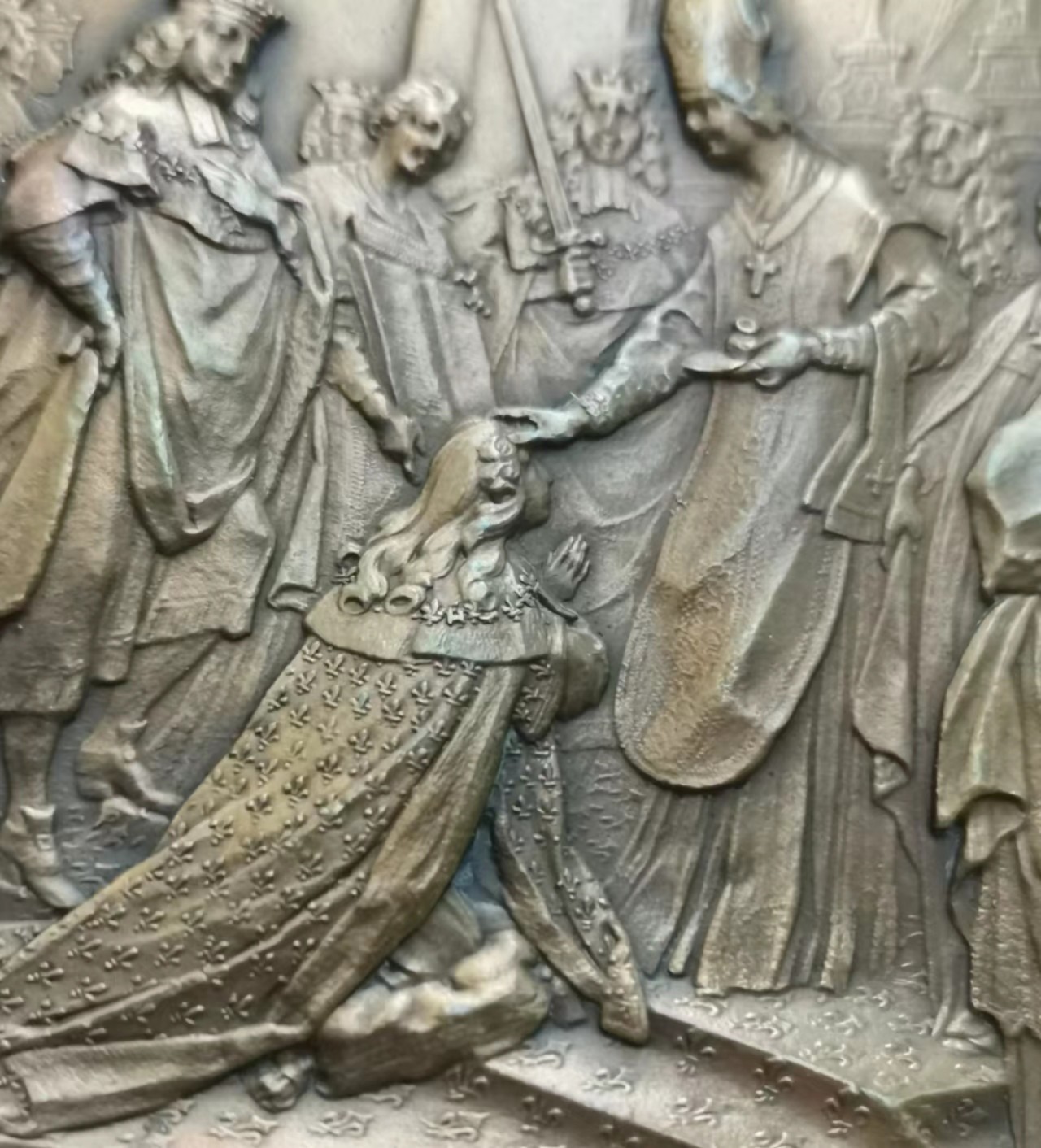 瓶子🏺第43期拍卖会 法国1722年路易十五加冕大铜章（20世纪初后铸）