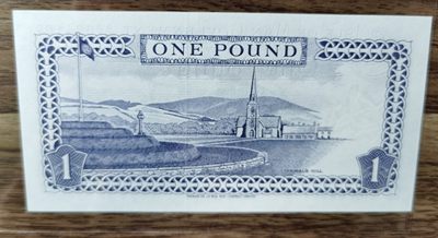 《张总收藏》61期——冠军外币 马恩岛1镑首发AA冠万位号全新UNC 2009年