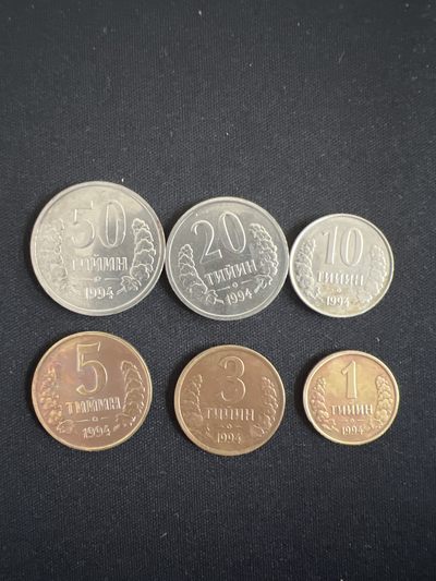 泡泡堂第二期 世界硬币专场，全场20包邮 - 乌兹别克6枚一组