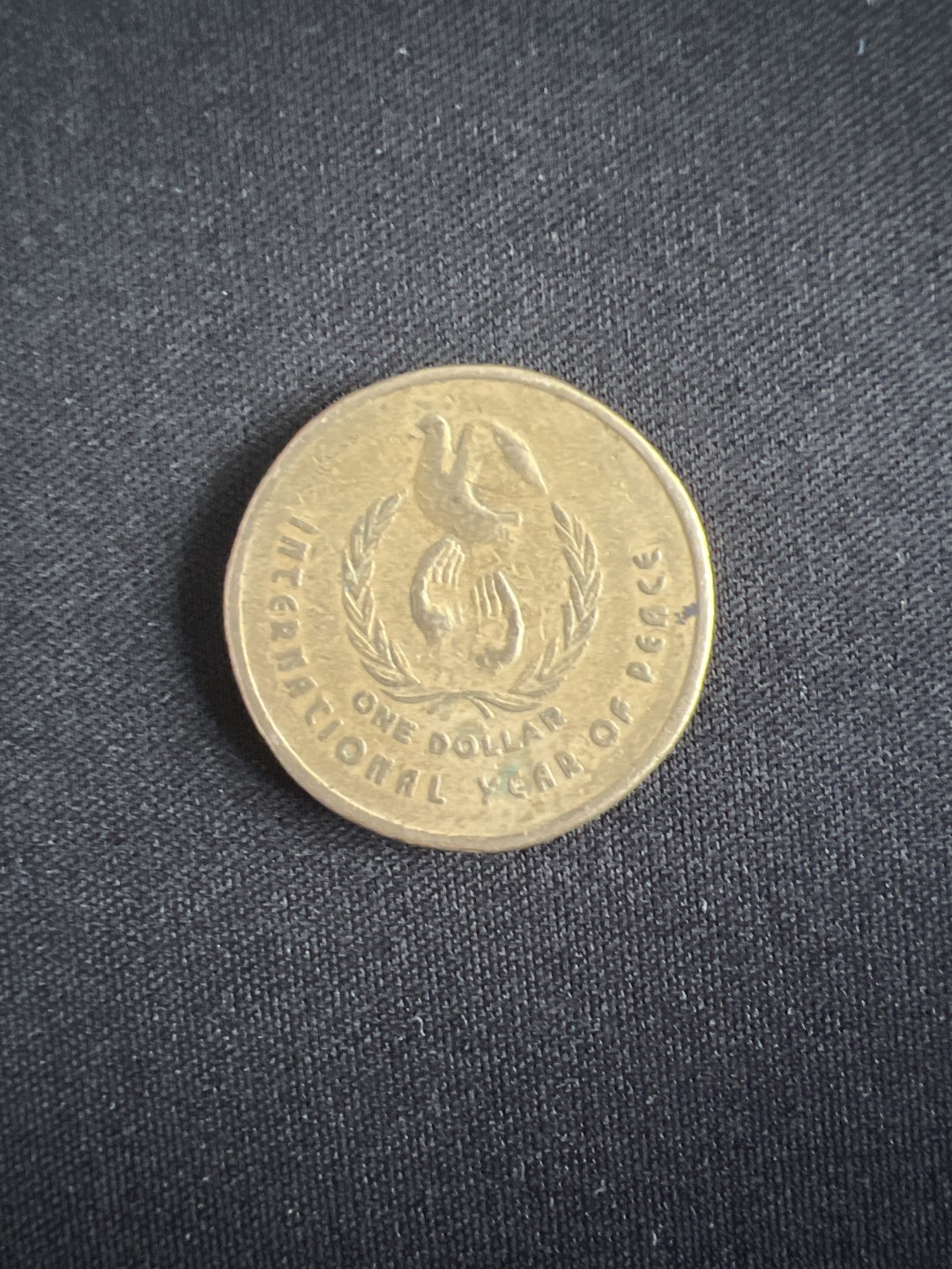 泡泡堂第二十二期  世界硬币纪念章专场（全场20包邮） 澳大利亚1986年一刀纪念币