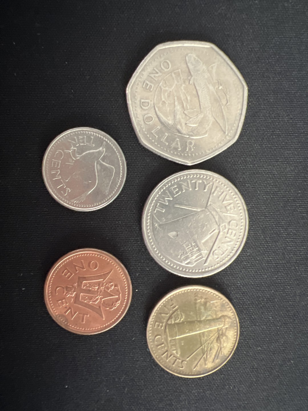 泡泡堂第二期 世界硬币专场，全场20包邮 巴巴多斯一套