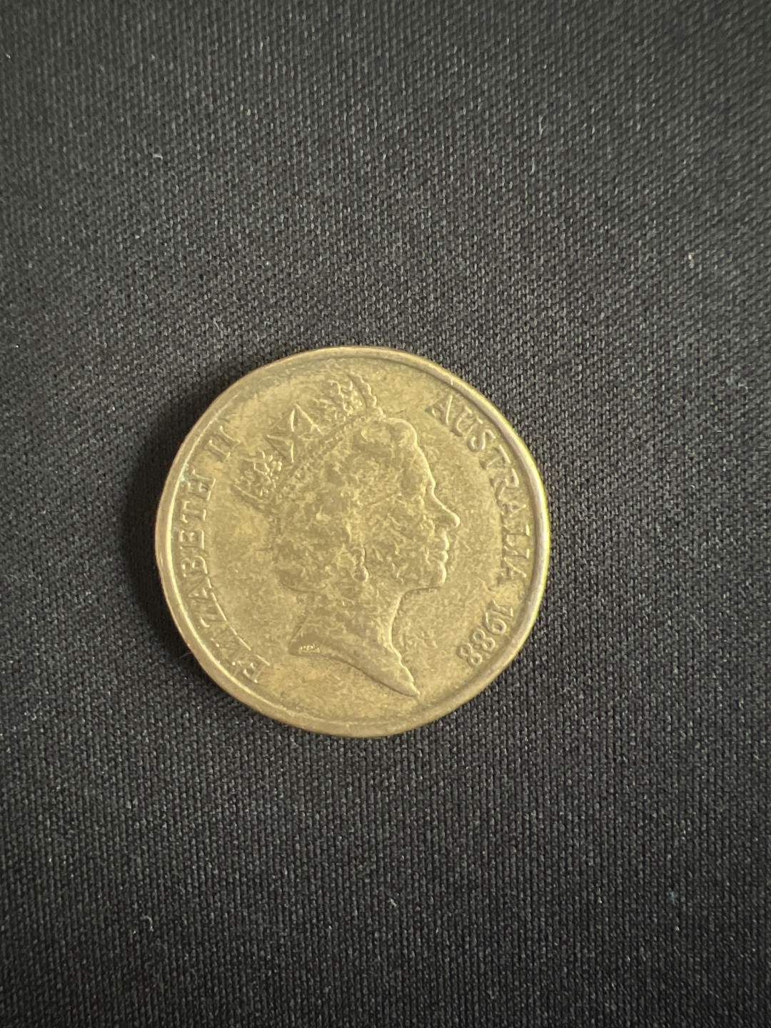 泡泡堂第二十二期  世界硬币纪念章专场（全场20包邮） 澳大利亚1988年一刀纪念币