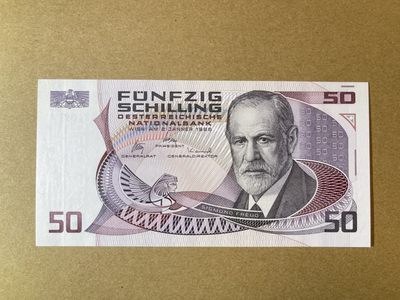 《张总收藏》61期——冠军外币 奥地利50先令 UNC 末版