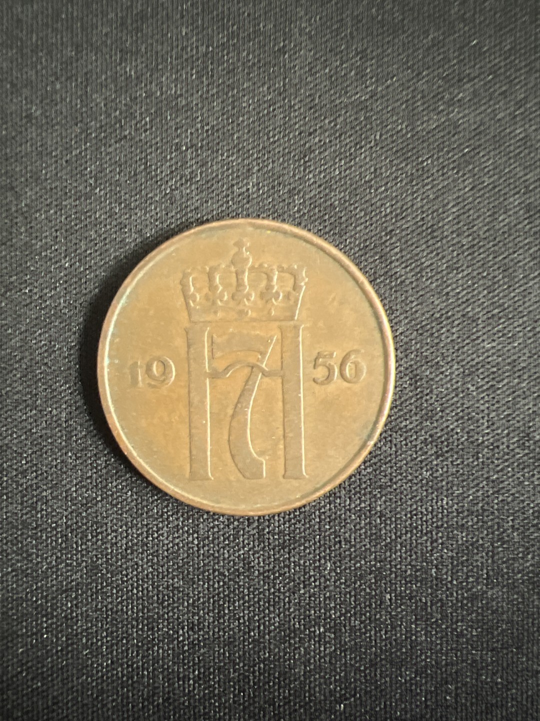 泡泡堂第二期 世界硬币专场，全场20包邮 挪威1956年5欧尔