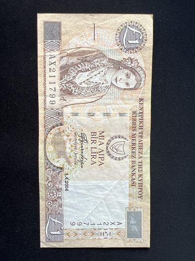 泡泡堂第三期 纸币专场（外国特价老纸币） - 塞浦路斯老版一刀