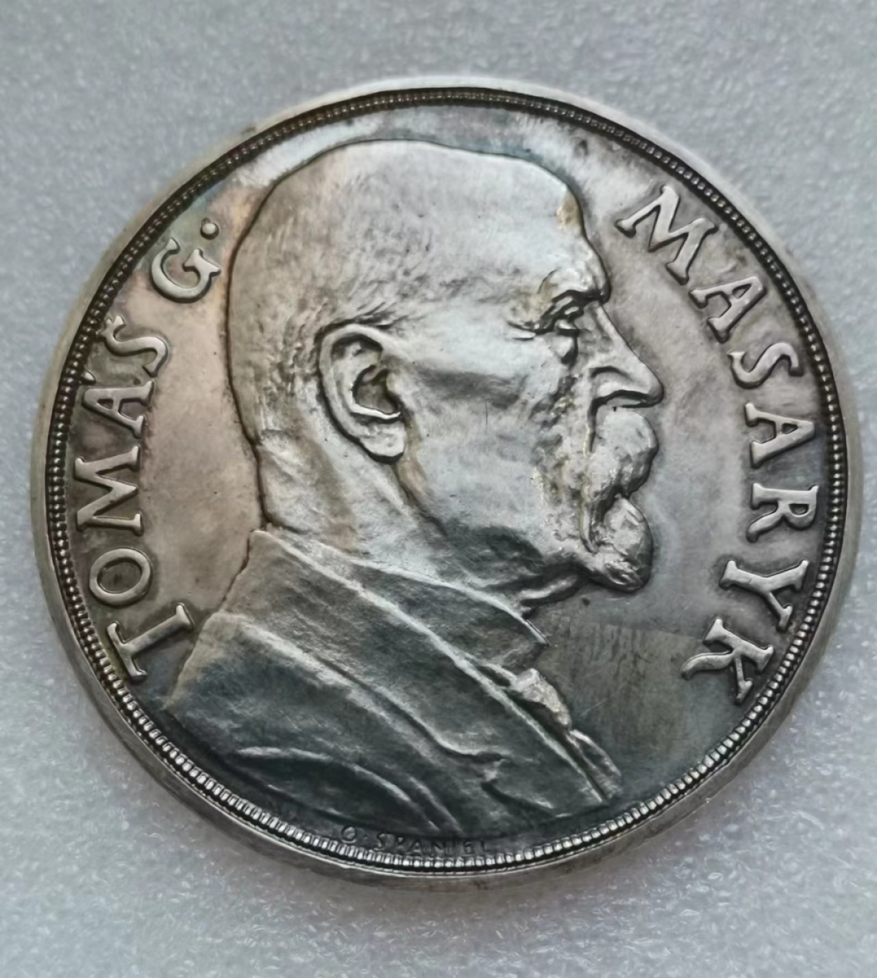 瓶子🏺第43期拍卖会 捷克斯洛伐克1935年总统马萨里克85大寿银章