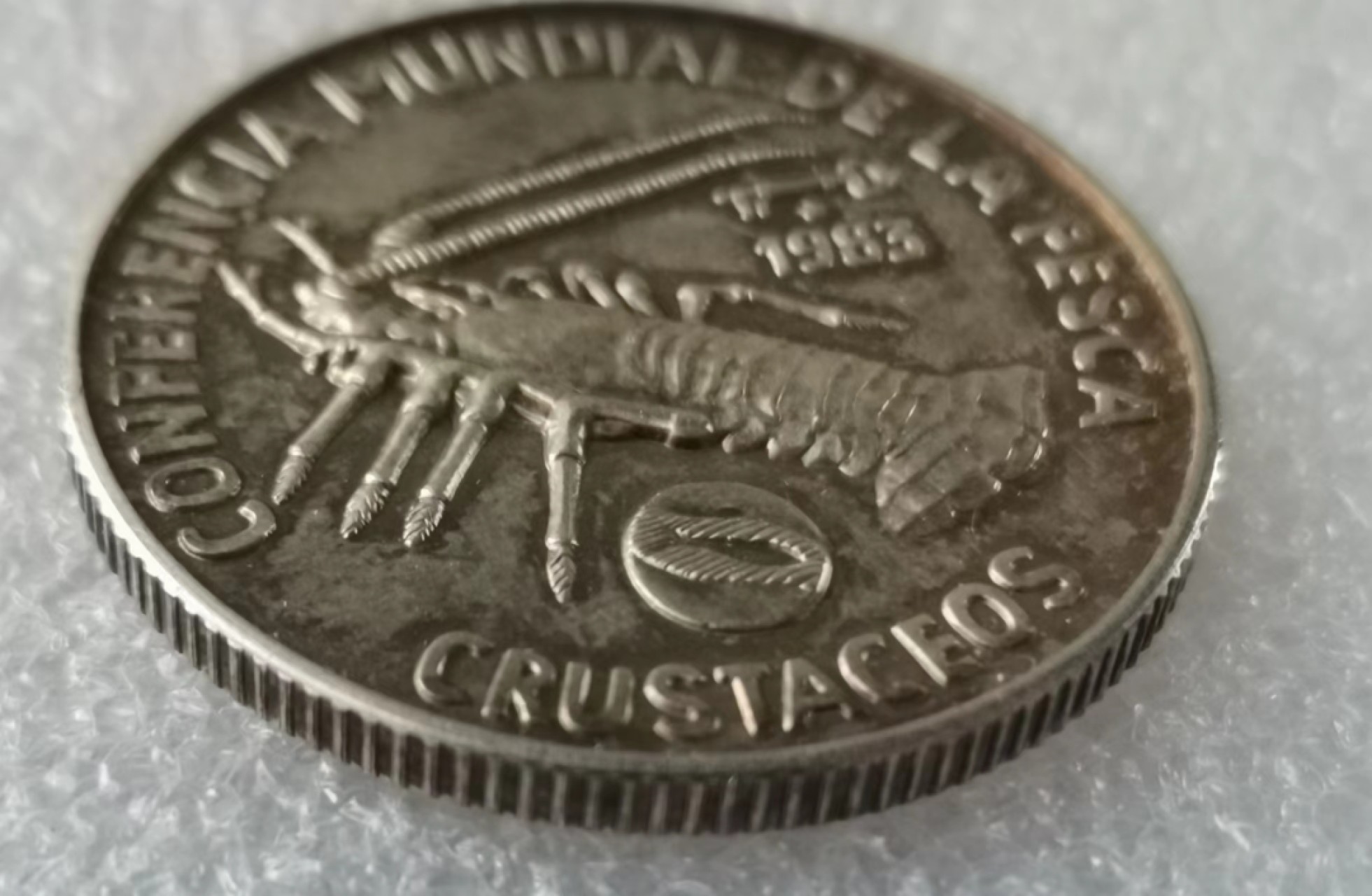 瓶子🏺第43期拍卖会 古巴1983年大龙虾5比索银币