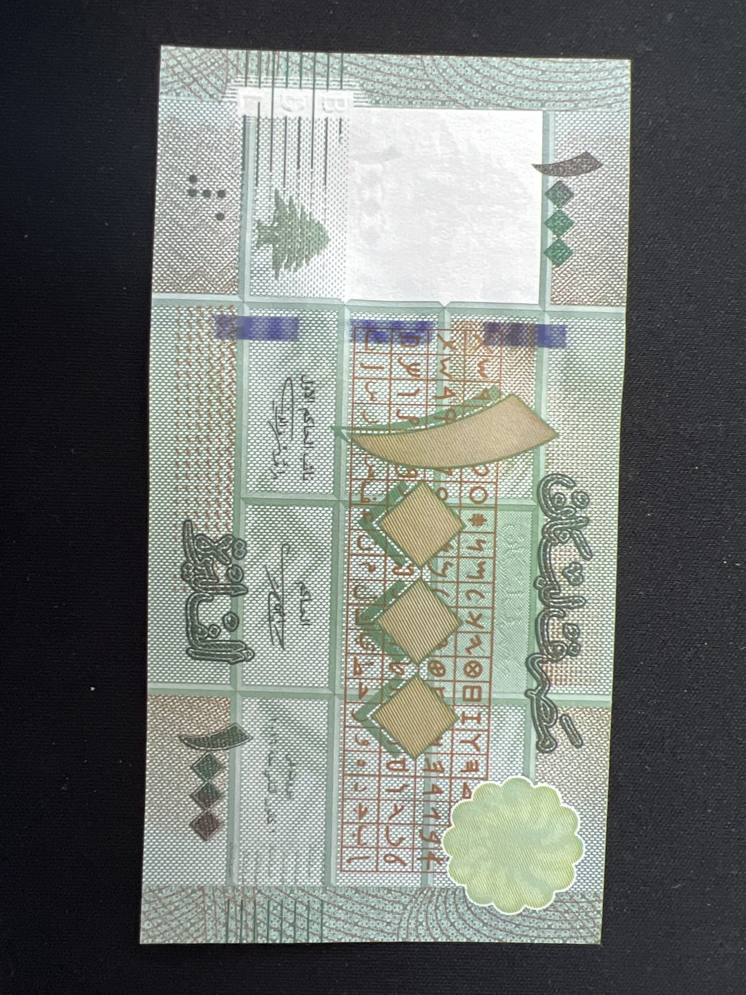 泡泡堂第三期 纸币专场（外国特价老纸币） 黎巴嫩1000里弗