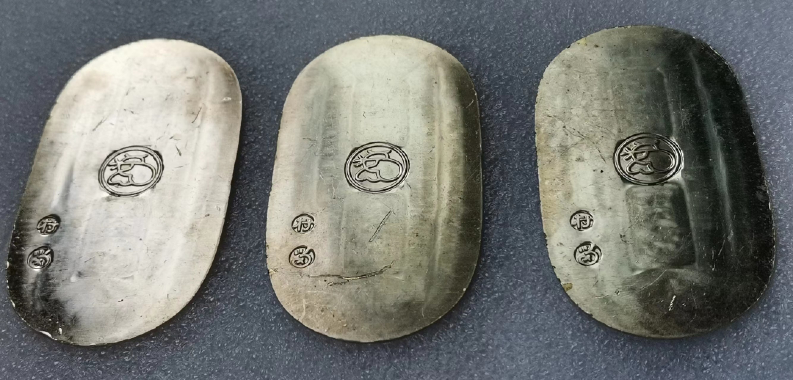 瓶子🏺第43期拍卖会 日本镀金铜判3枚