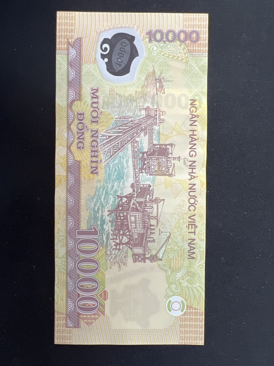 泡泡堂第三期 纸币专场（外国特价老纸币） 越南一万盾塑料钞