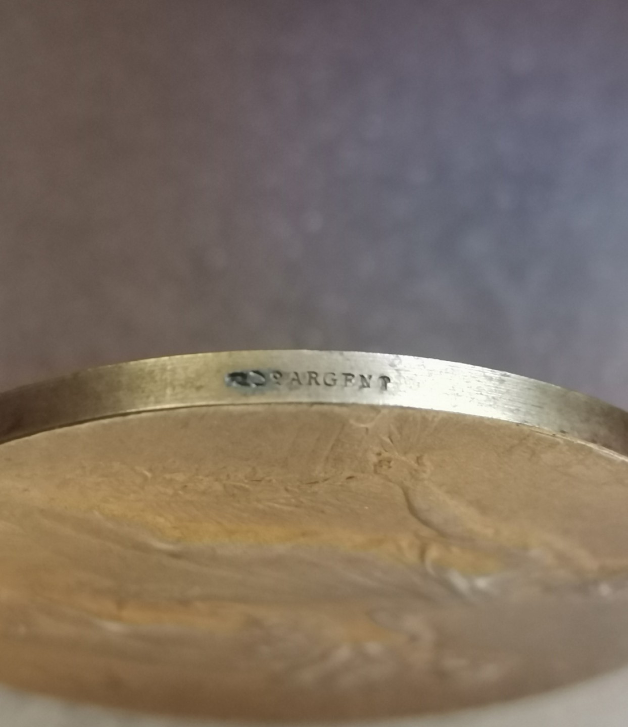 瓶子🏺第43期拍卖会 法国1925年农业部农业女神镀金银章（丰饶角2A）