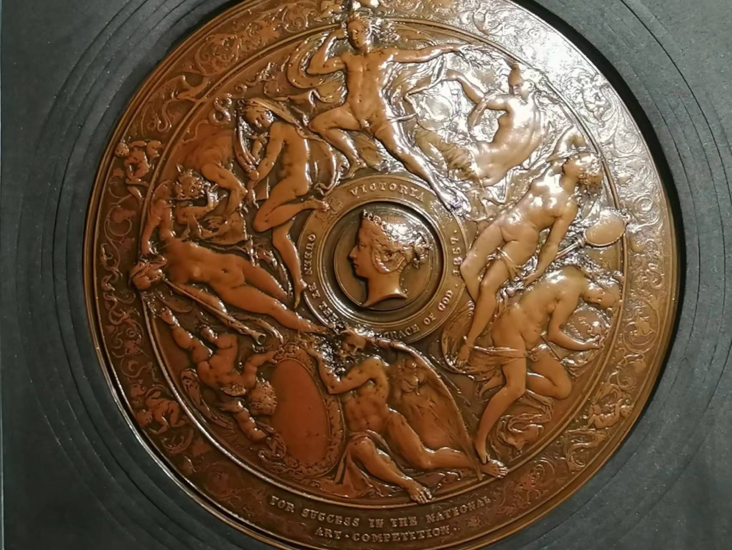 外章精选 1857年英国艺术比赛奖章