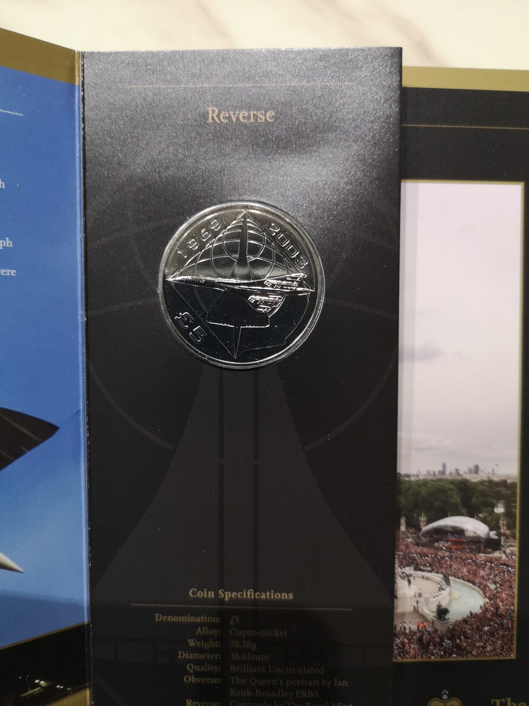 《外钞收藏家》第一百八十三期拍卖 2008年协和飞机 纪念币 精装册子