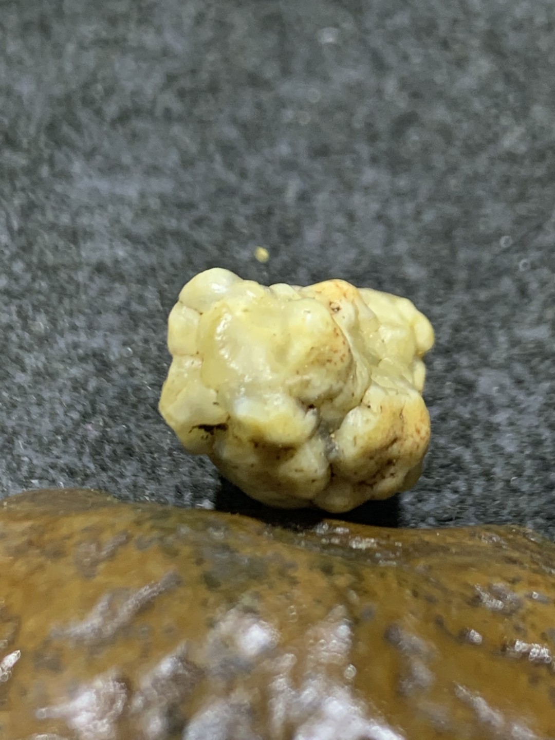 精美戈壁筋脉石小原石一颗