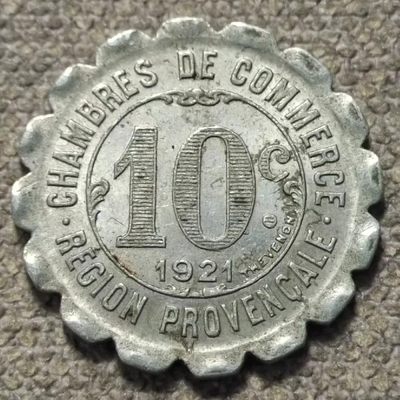 0起1加-纯粹捡漏拍-91场包邮 - 法紧普罗旺斯地区1921年10分