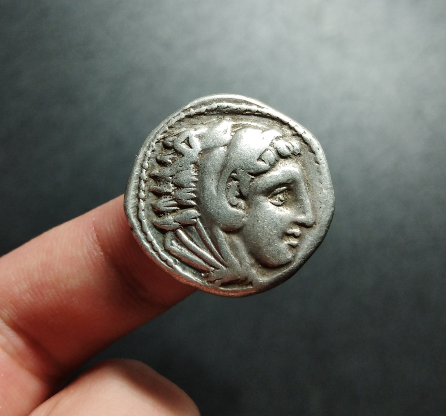 【古希腊币】马其顿王国亚历山大银币大力神银币四德拉克马银币 【古希腊币】马其顿王国亚历山大银币大力神银币四德拉克马银币