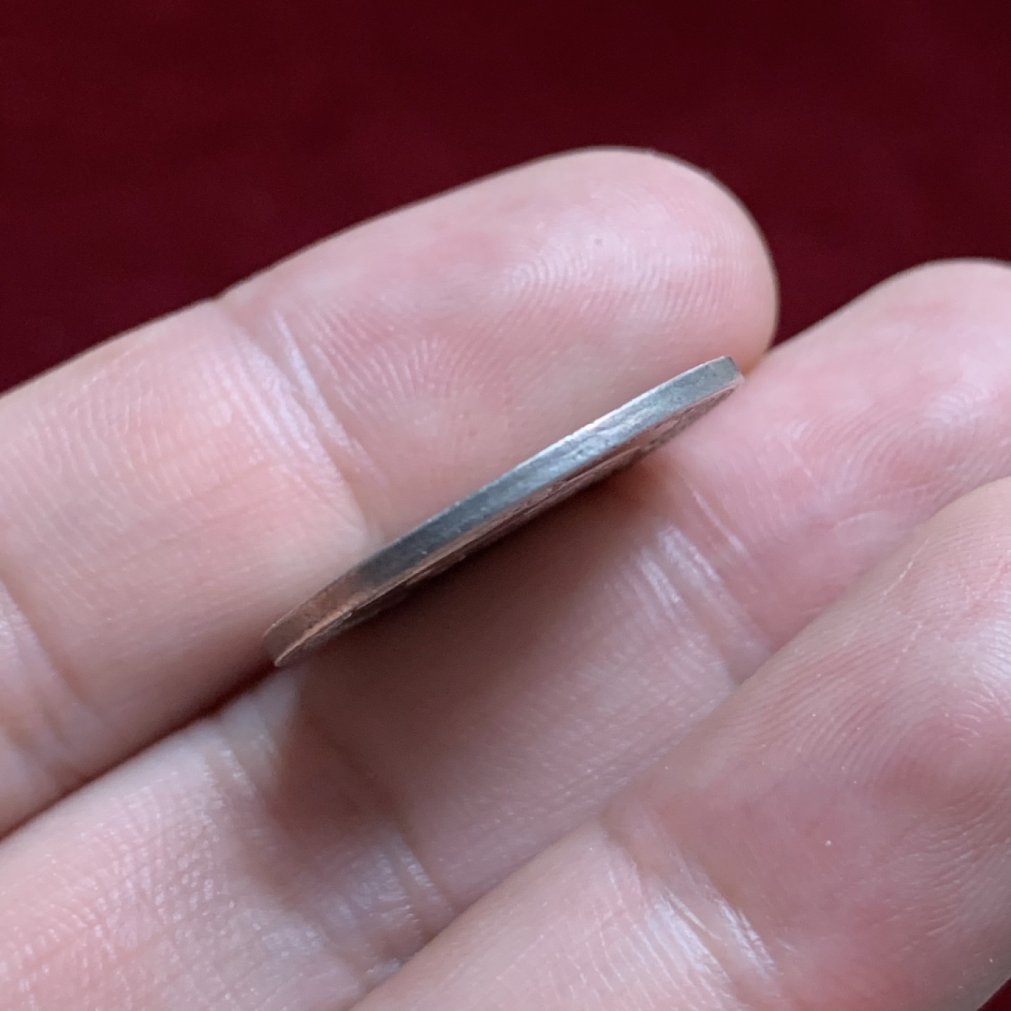 《竞宝斋》第66场-本周日，周一2场连拍（全场不限金额包邮） 萨克森1827年纪念国王逝世1/6泰勒，原银光，发丝清晰，状态不错 少见品种