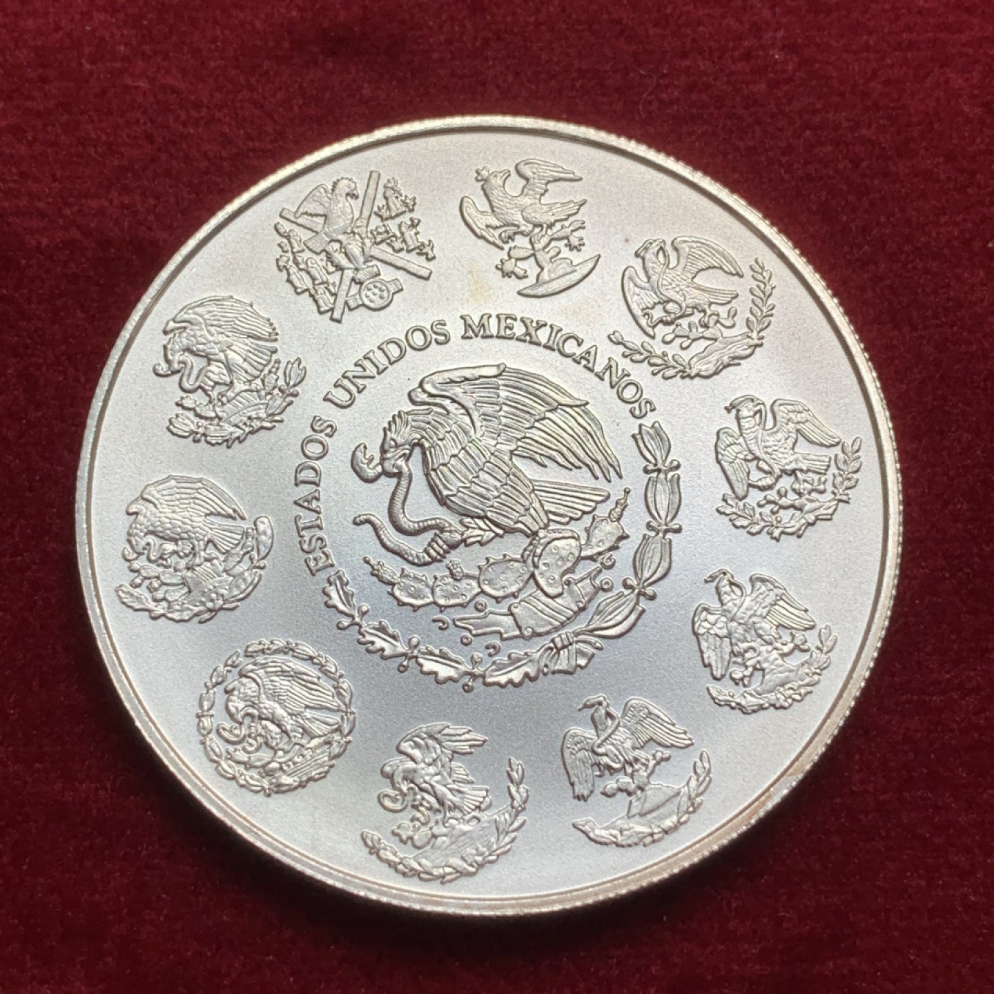 《竞宝斋》第66场-本周日，周一2场连拍（全场不限金额包邮） 墨西哥 2020年 2盎司 胜利女神 999纯银大银币 全新品相 人物深打锐利  值得收藏