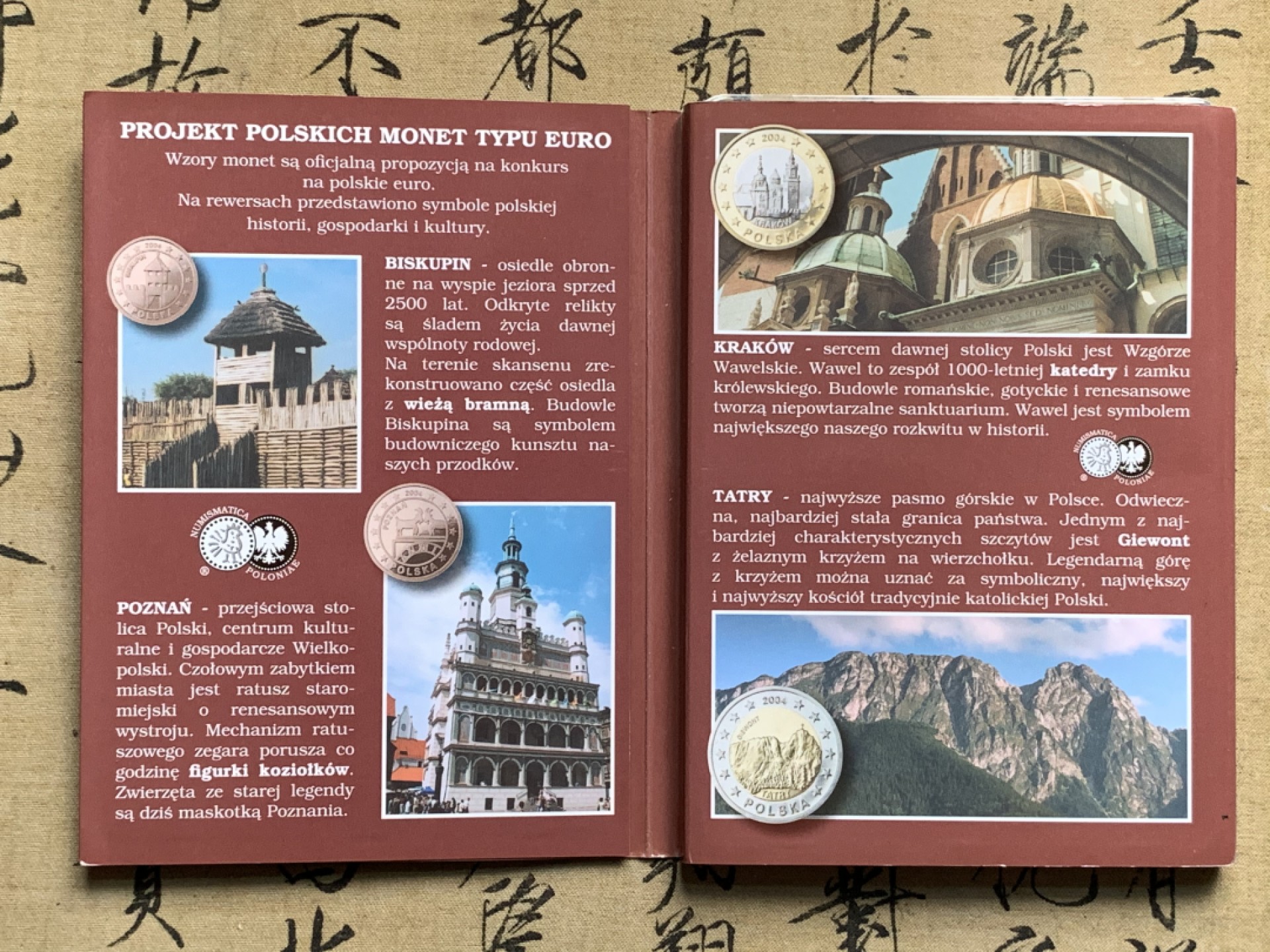 《竞宝斋》第66场-本周日，周一2场连拍（全场不限金额包邮） 原装 波兰2004年 九枚 1分到5欧元 试铸币 完美品相