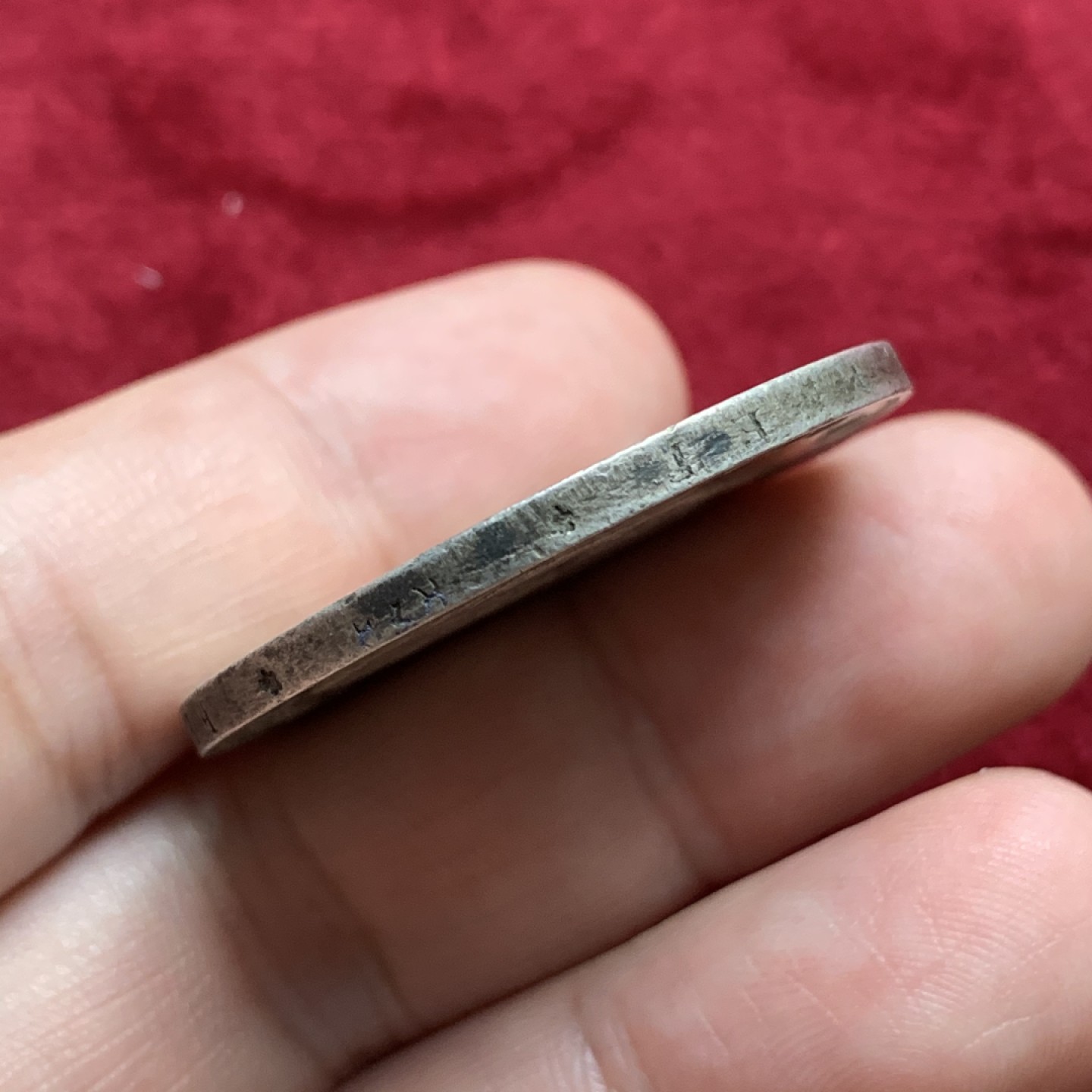 《竞宝斋》第66场-本周日，周一2场连拍（全场不限金额包邮） 意大利 1870年 伊曼纽二世 老包浆好品相5里拉大银币