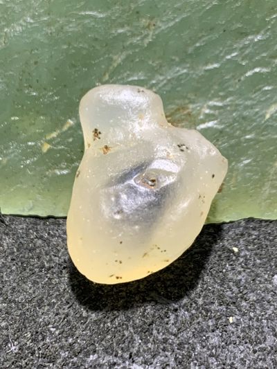 放福利！精美天然戈壁黑糖心玛瑙小原石一颗， - 放福利！精美天然戈壁黑糖心玛瑙小原石一颗，