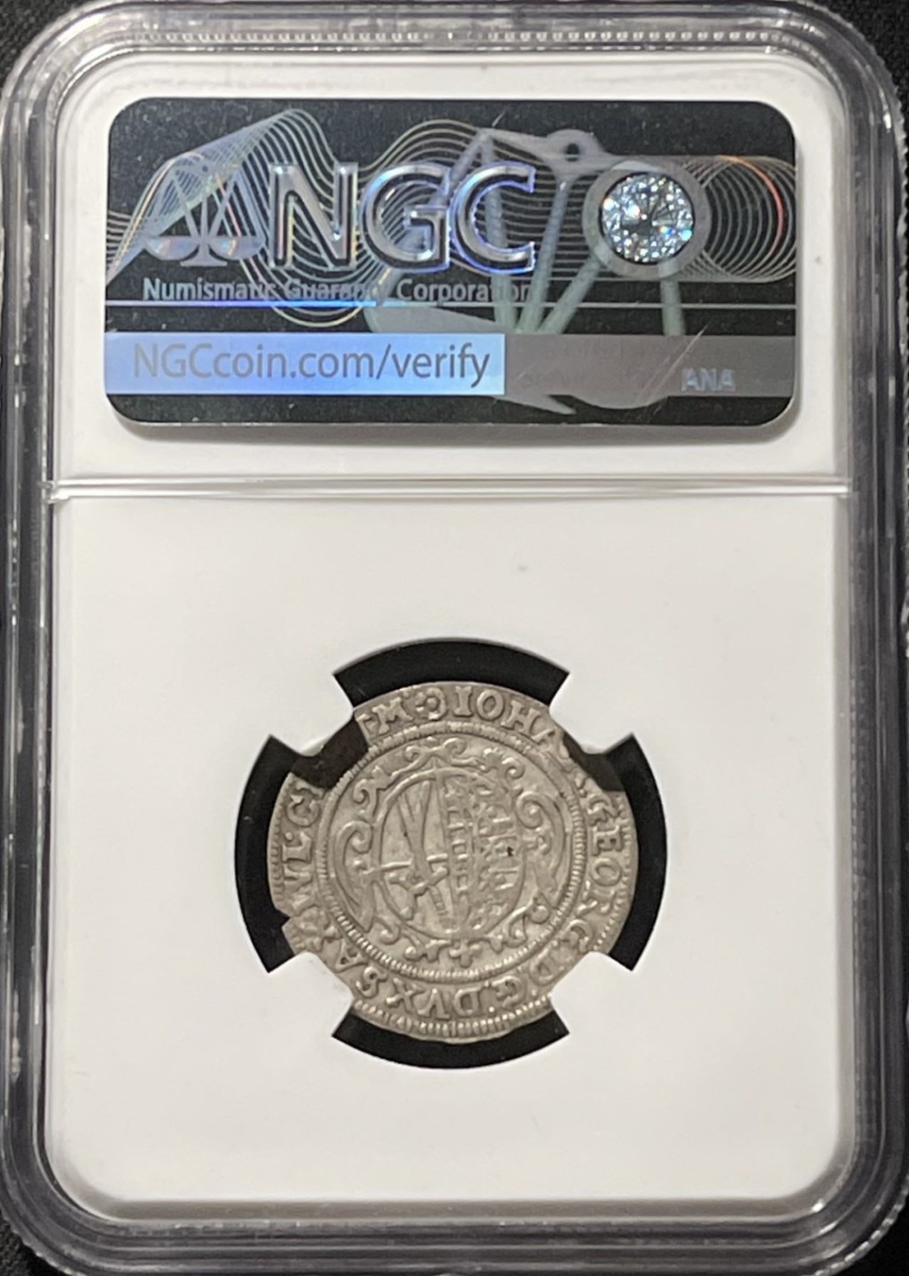 紫瑗钱币——第196期拍卖 德国  希尔德斯海姆-萨克森 1625年 1/24泰勒 银币 NGC VF Detail