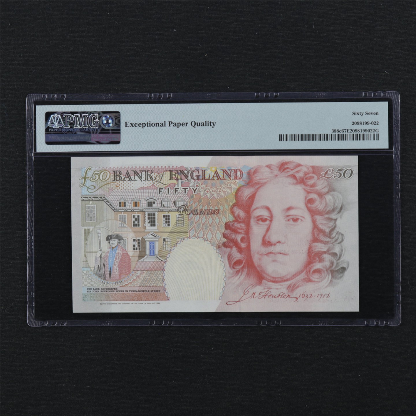 【亘邦集藏】第114期拍卖 1994年 英国50英镑 PMG 67EPQ R36 946505