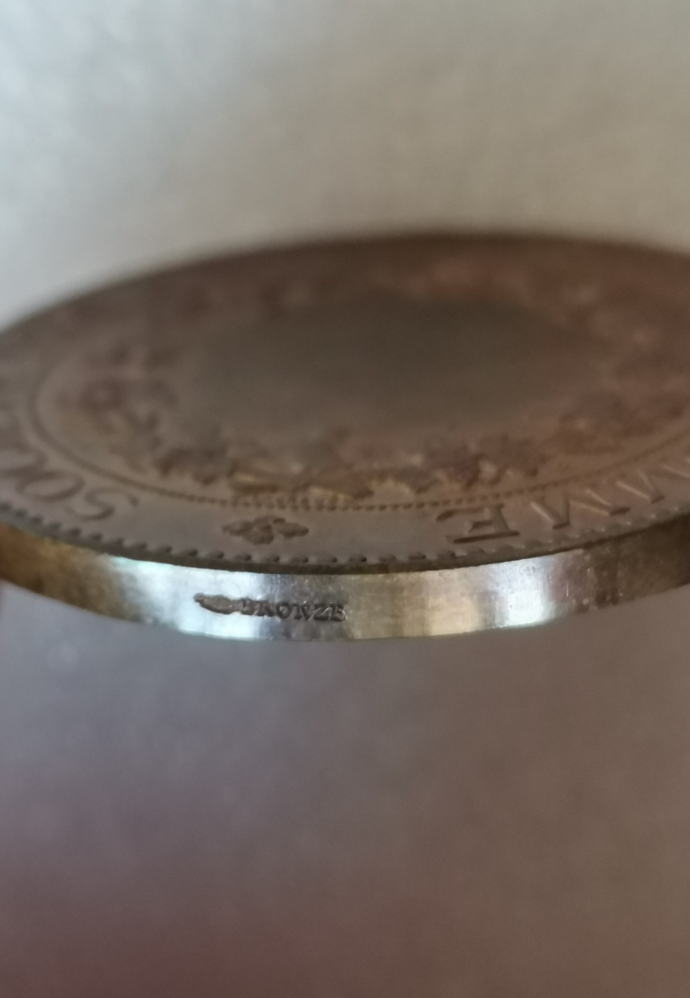 瓶子🏺第44期拍卖会 20世纪初法国农业播种铜章（铜光）