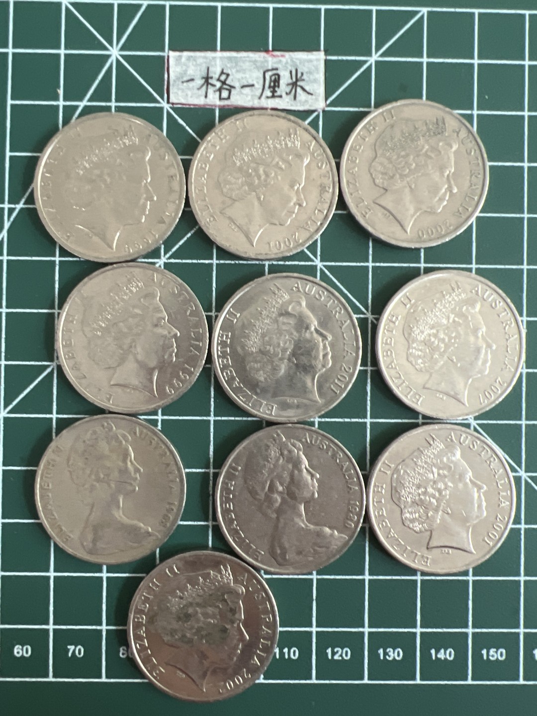 泡泡堂第三十二期  世界硬币纪念章专场（无押金，无佣金，捡漏，全场20包邮，偏远地区除外） 澳洲20分大币十个