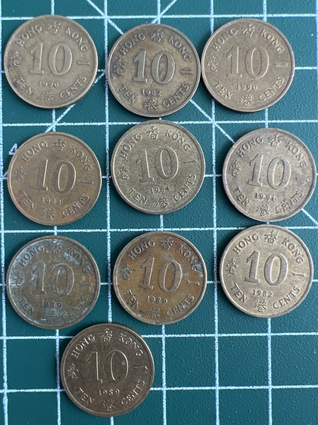 泡泡堂第五场 世界硬币专场，价格美丽（全场20包邮） 香港女王一毫十个