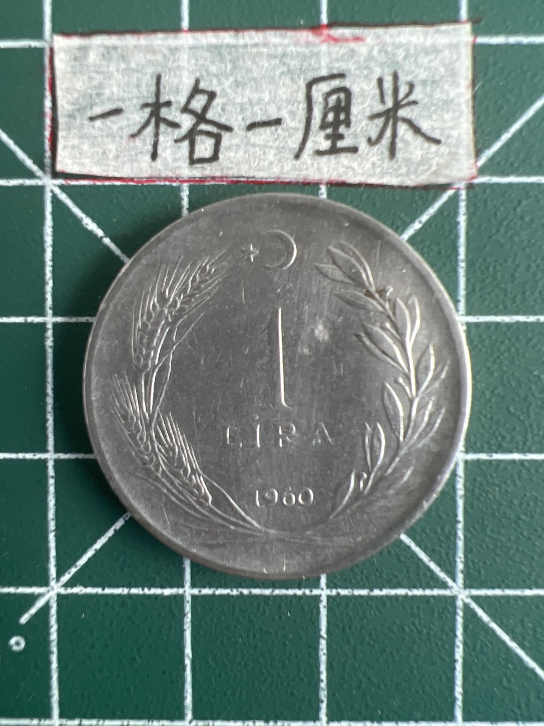 泡泡堂第五场 世界硬币专场，价格美丽（全场20包邮） 土耳其1960年一里亚尔