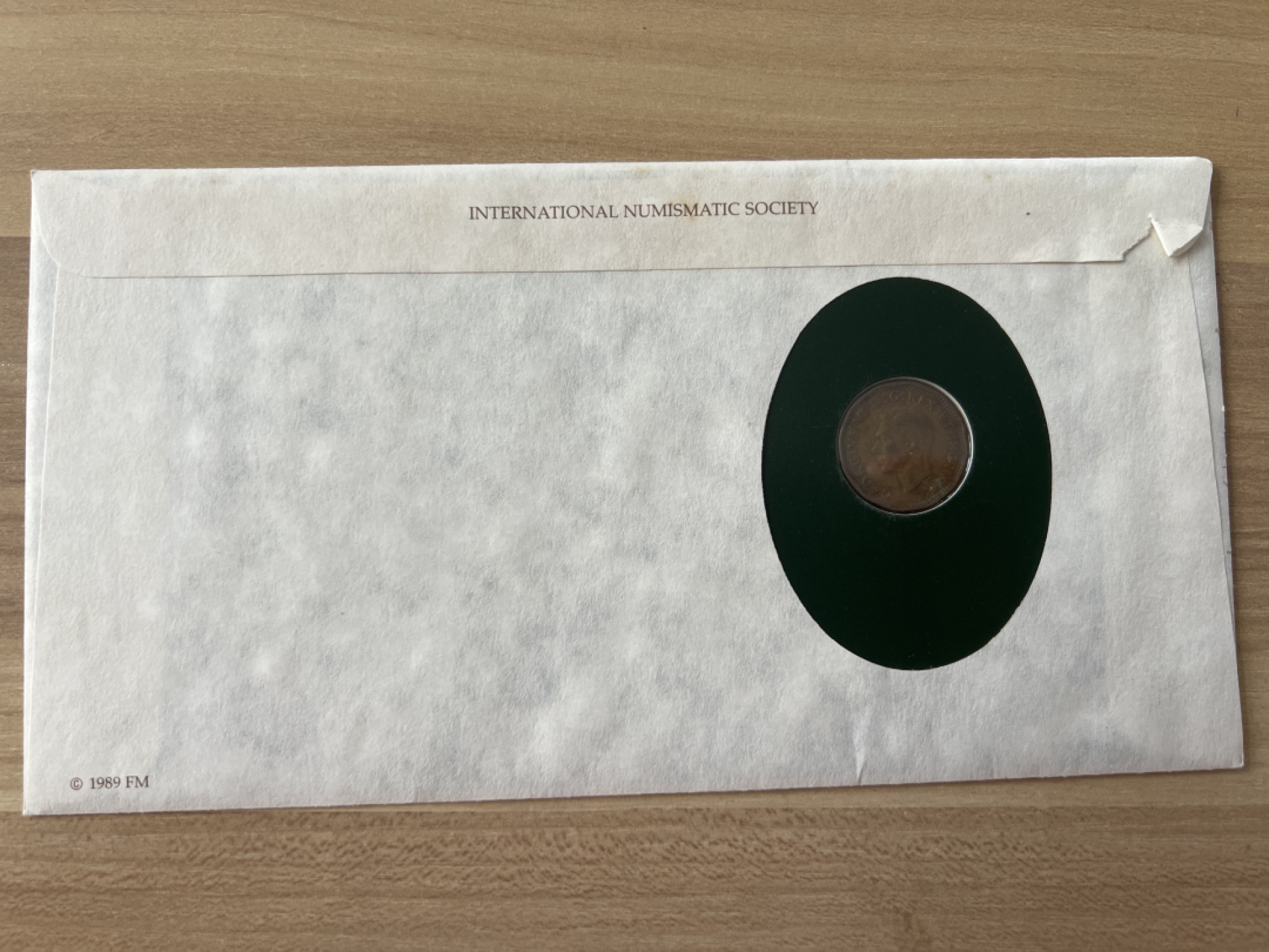 泡泡堂第五场 世界硬币专场，价格美丽（全场20包邮） 加拿大1943年纪念铜币邮币封