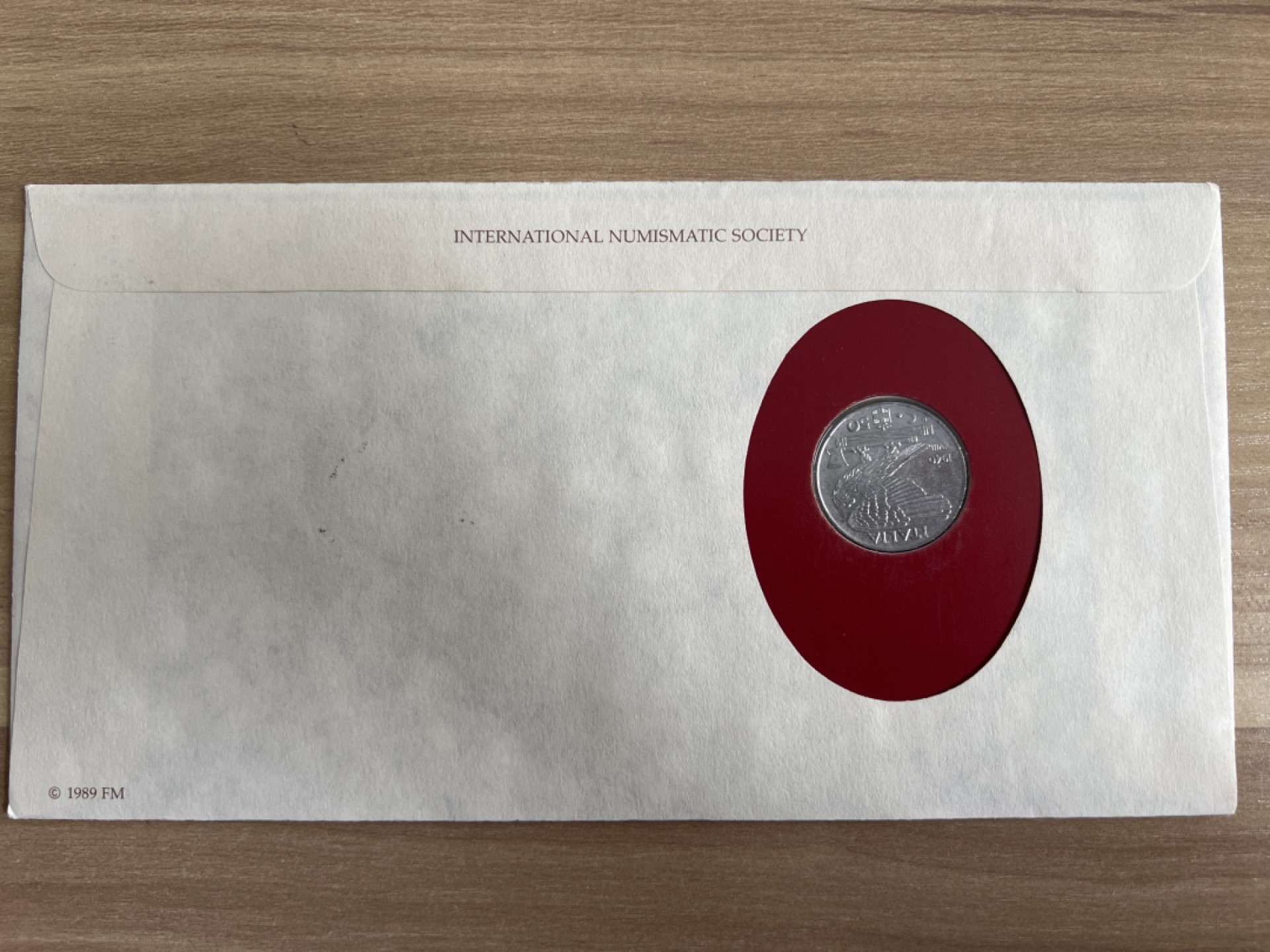 泡泡堂第七期 世界硬币邮票专场（全场20包邮） 意大利1940年邮币封