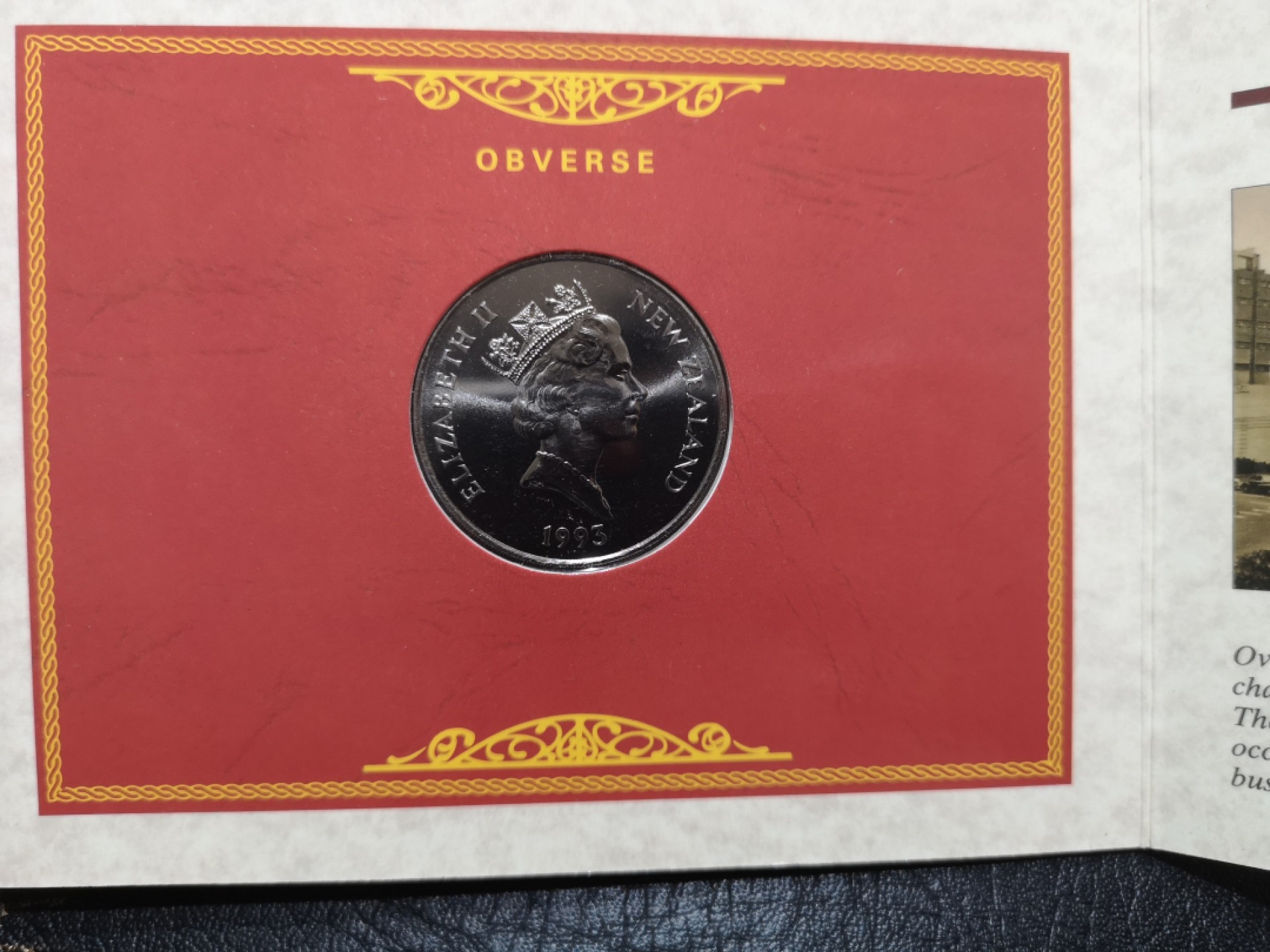 《外钞收藏家》第一百八十四期拍卖 2005年加拿大25分女王硬币+1993年新西兰5元 女王加冕40周年纪念币