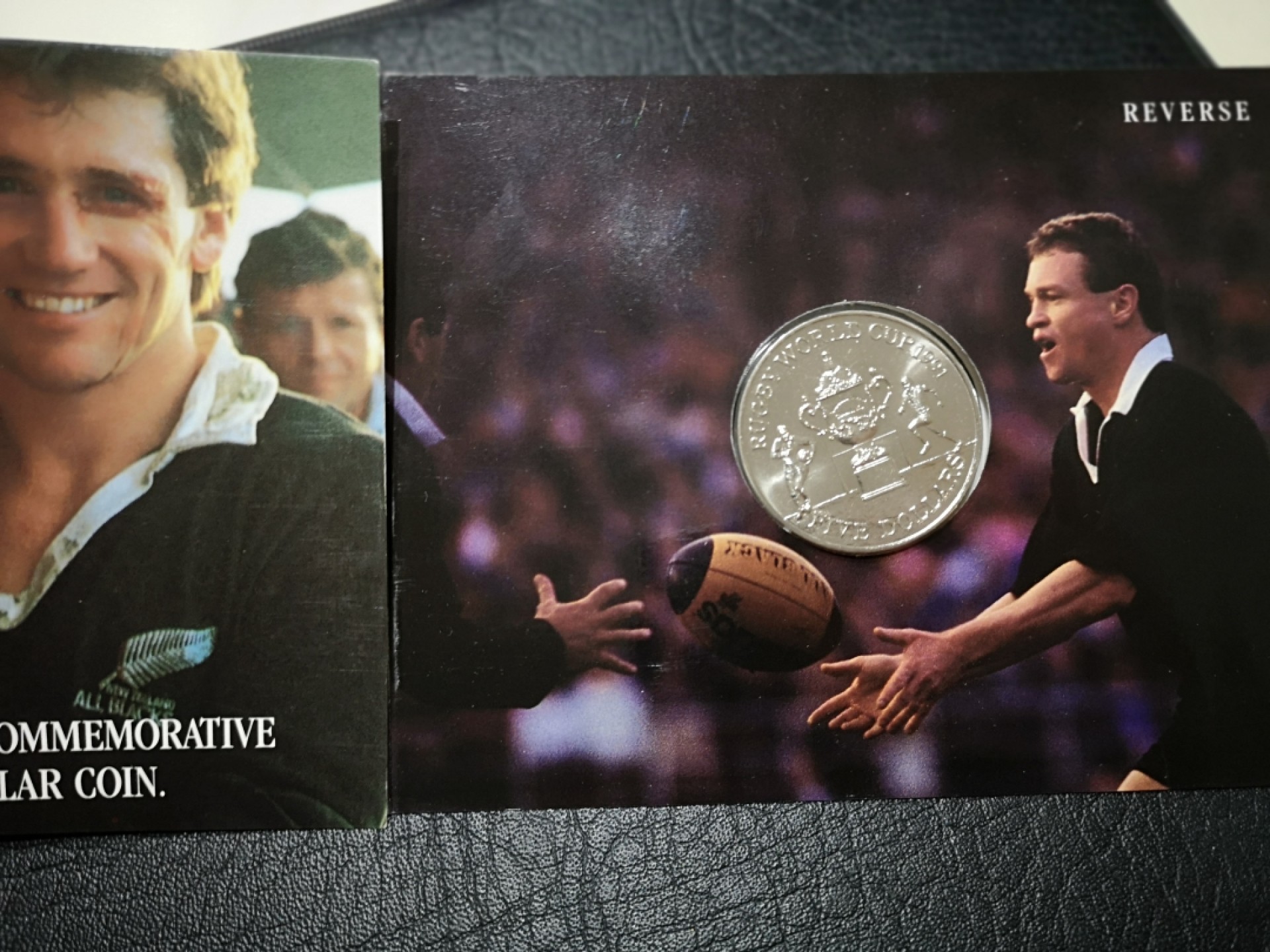 《外钞收藏家》第一百八十四期拍卖 新西兰橄榄球世界杯纪念币+欧元硬币套装 两版