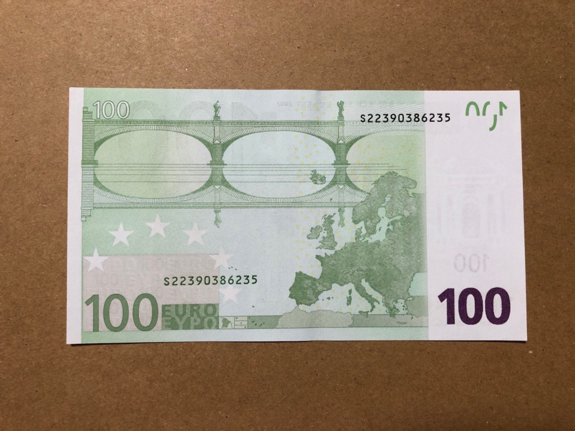 《张总收藏》62期——外币大咖 欧元100元 UNC 二签意大利版