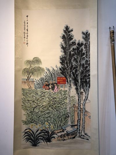 名人手绘老画一幅  名人手绘老画一幅 