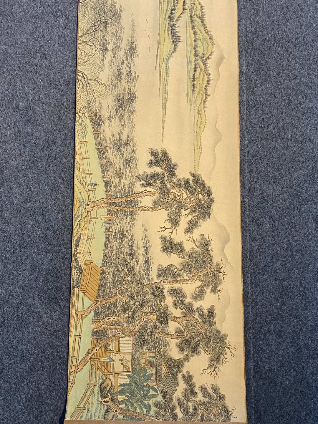 黄山寿纸本山水长卷