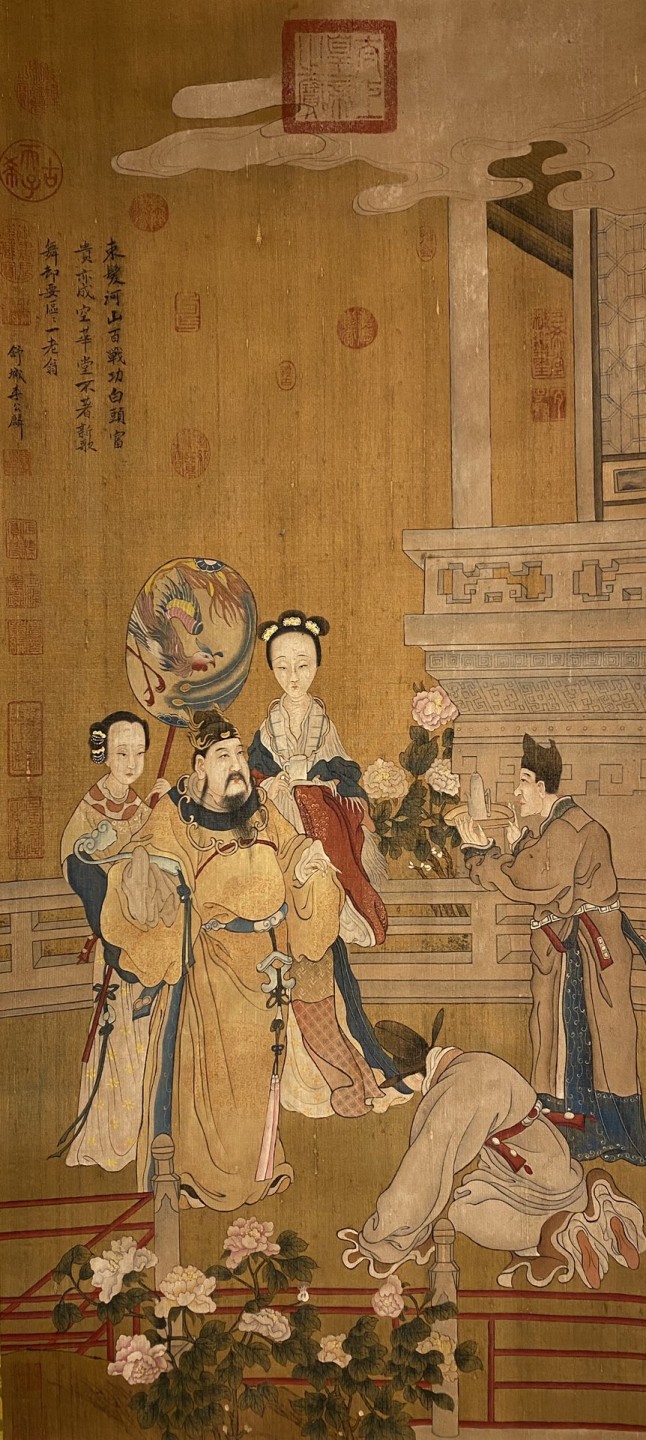 仇英绢本仙山楼阁图