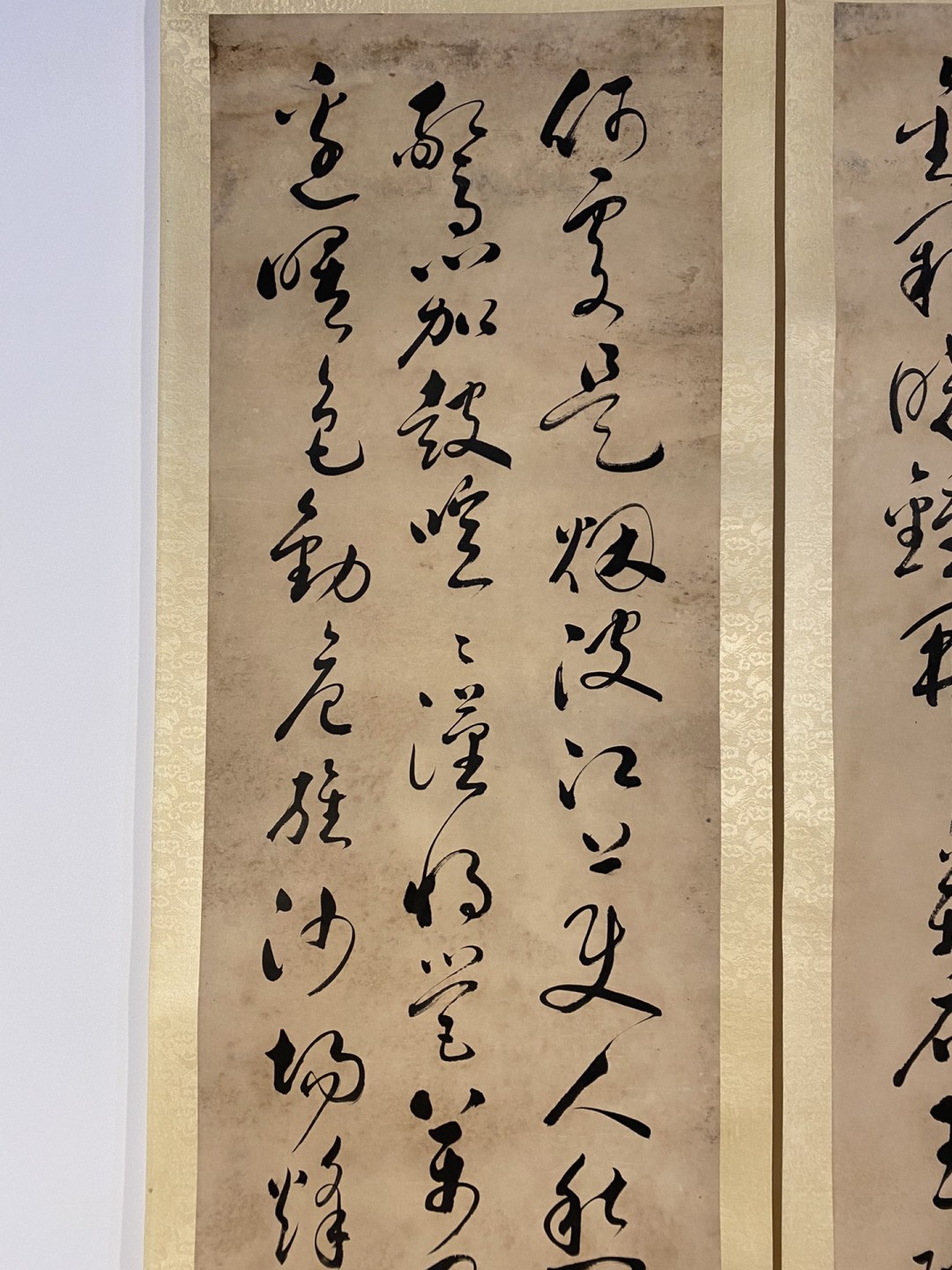 徐世昌纸本书法四扇