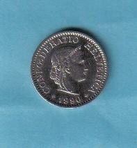 瑞士1990年10分 品相如图 UNC  - 瑞士1990年10分 品相如图 UNC 