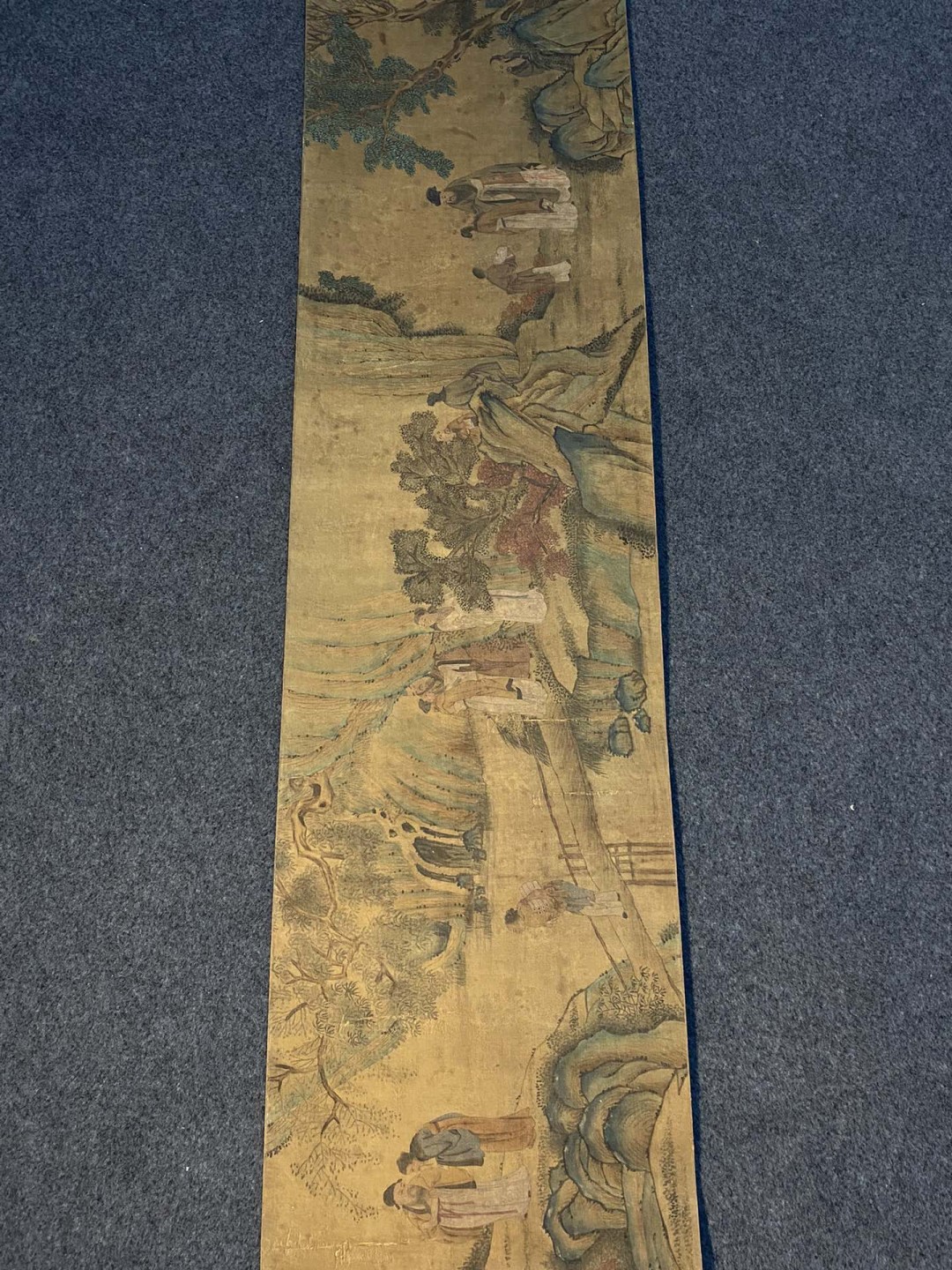 禹之鼎人物图珍品长卷